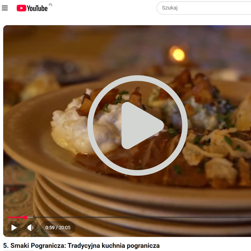 Pogadanka kuchnia pogranicza yt