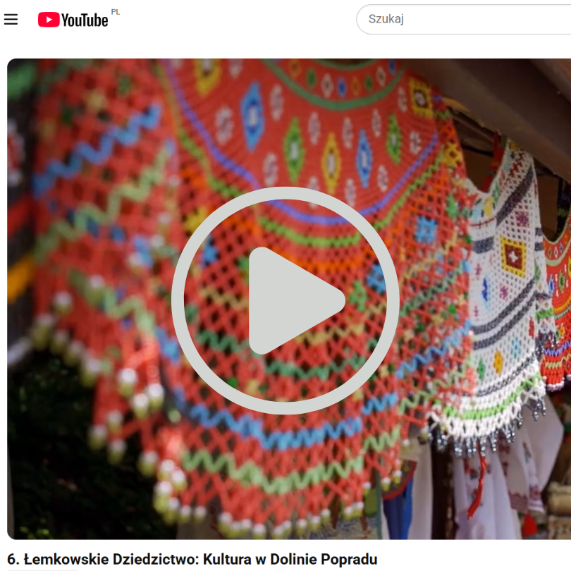 Pogadanka łemkowskie dziedzictwo yt